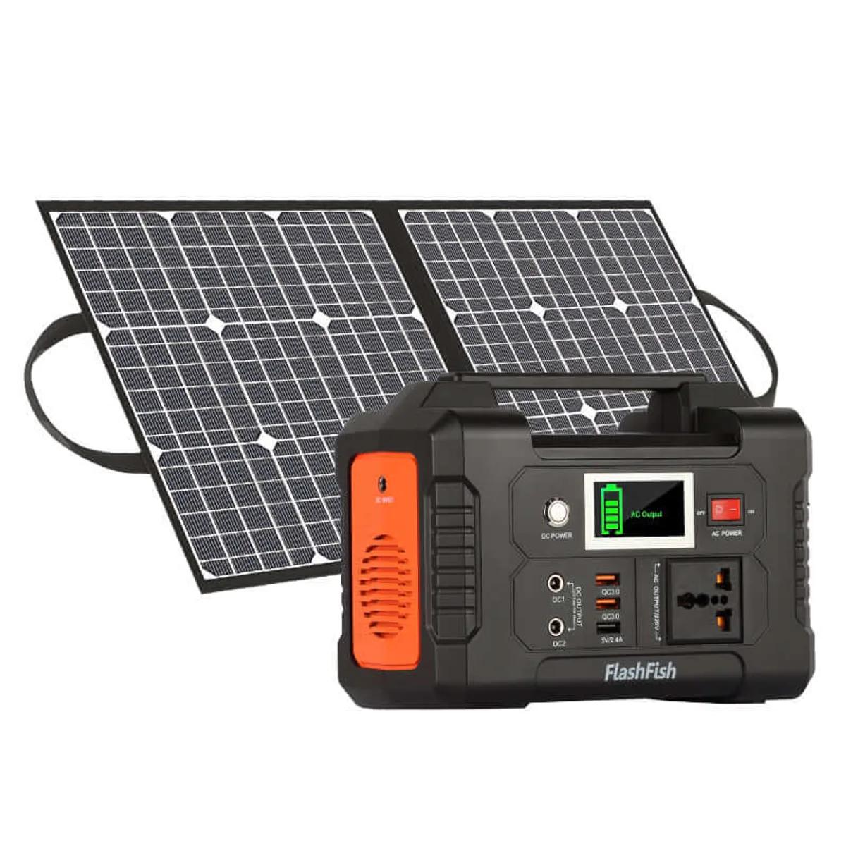 Station Portable 200W + Panneau Solaire 60W — vue complémentaire