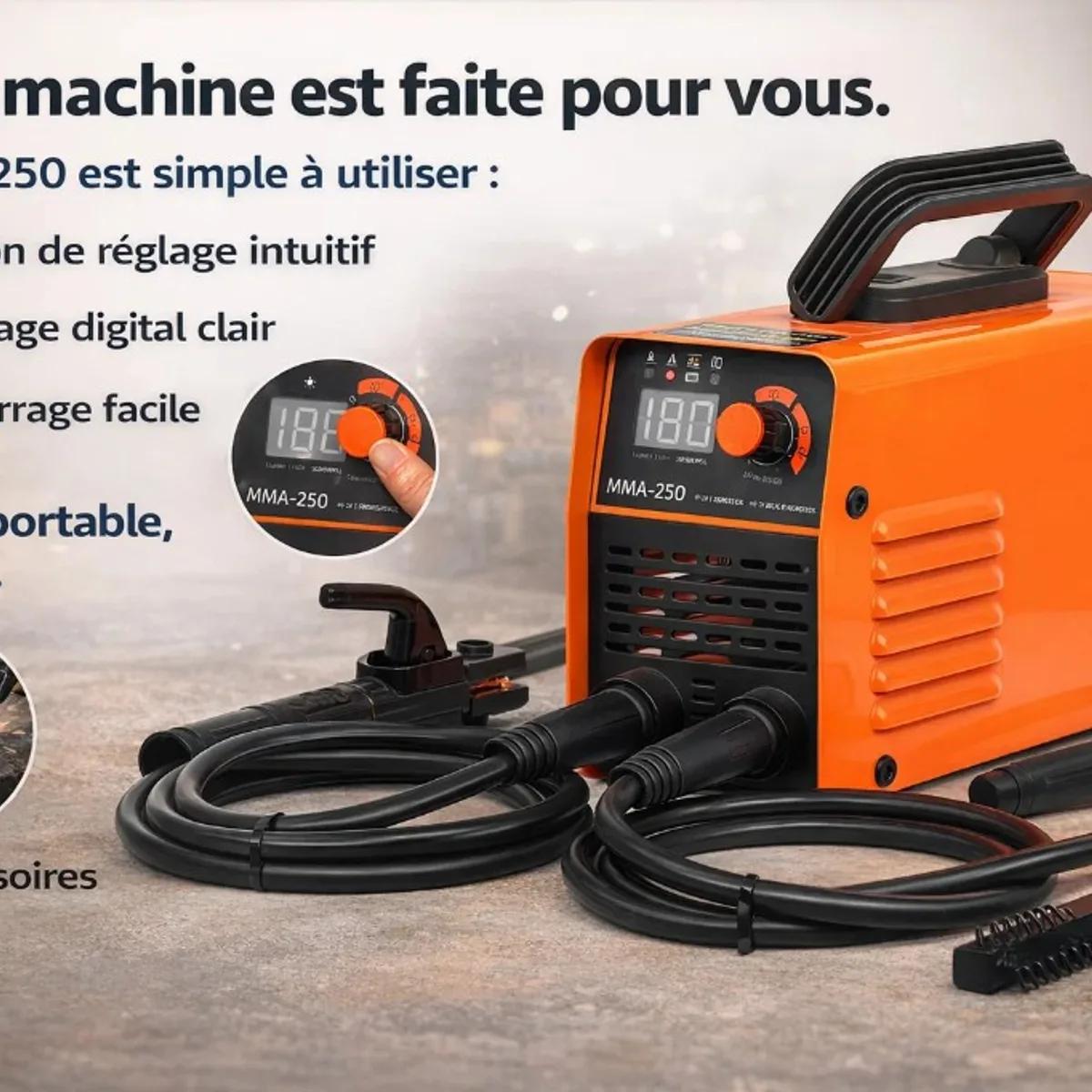 Machine de Soudage Inverter MMA 250 — vue complémentaire